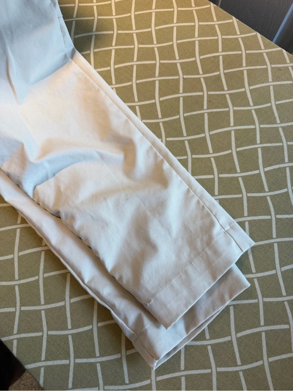 Nike Men’s Small Beige Tan Woven Jogger Pants Drawstring